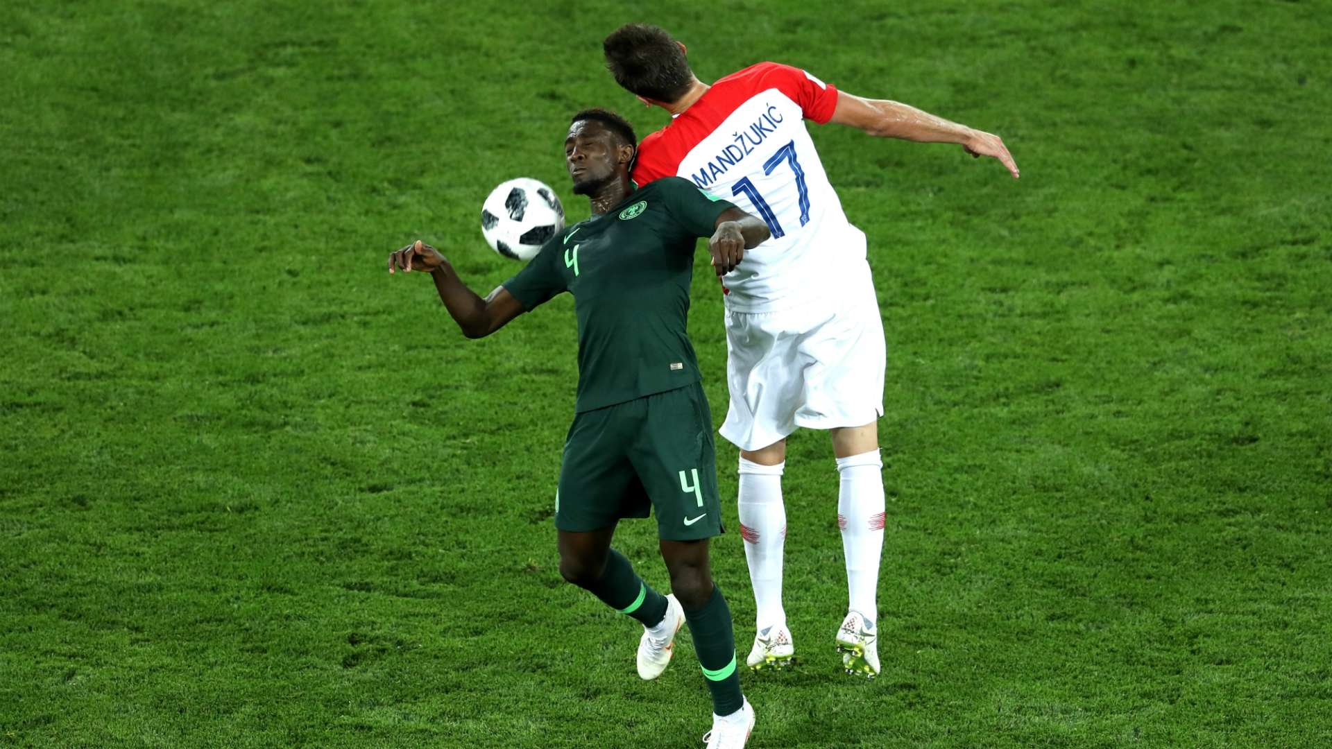 Croatia vs. Nigeria - Wilfred Ndidi, Mario Mandzukic
