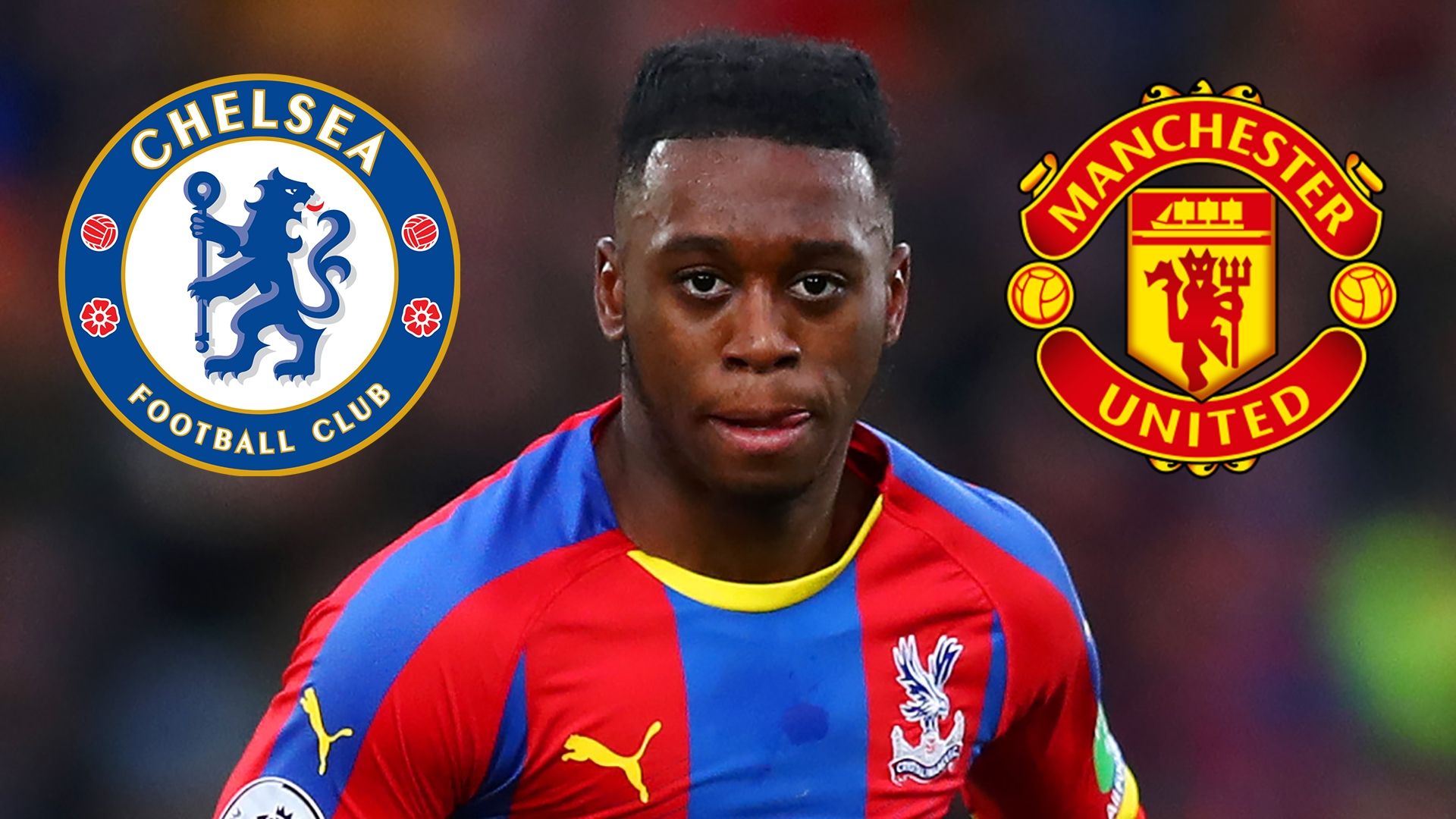 Aaron Wan-Bissaka Crystal Palace Chelsea Man Utd