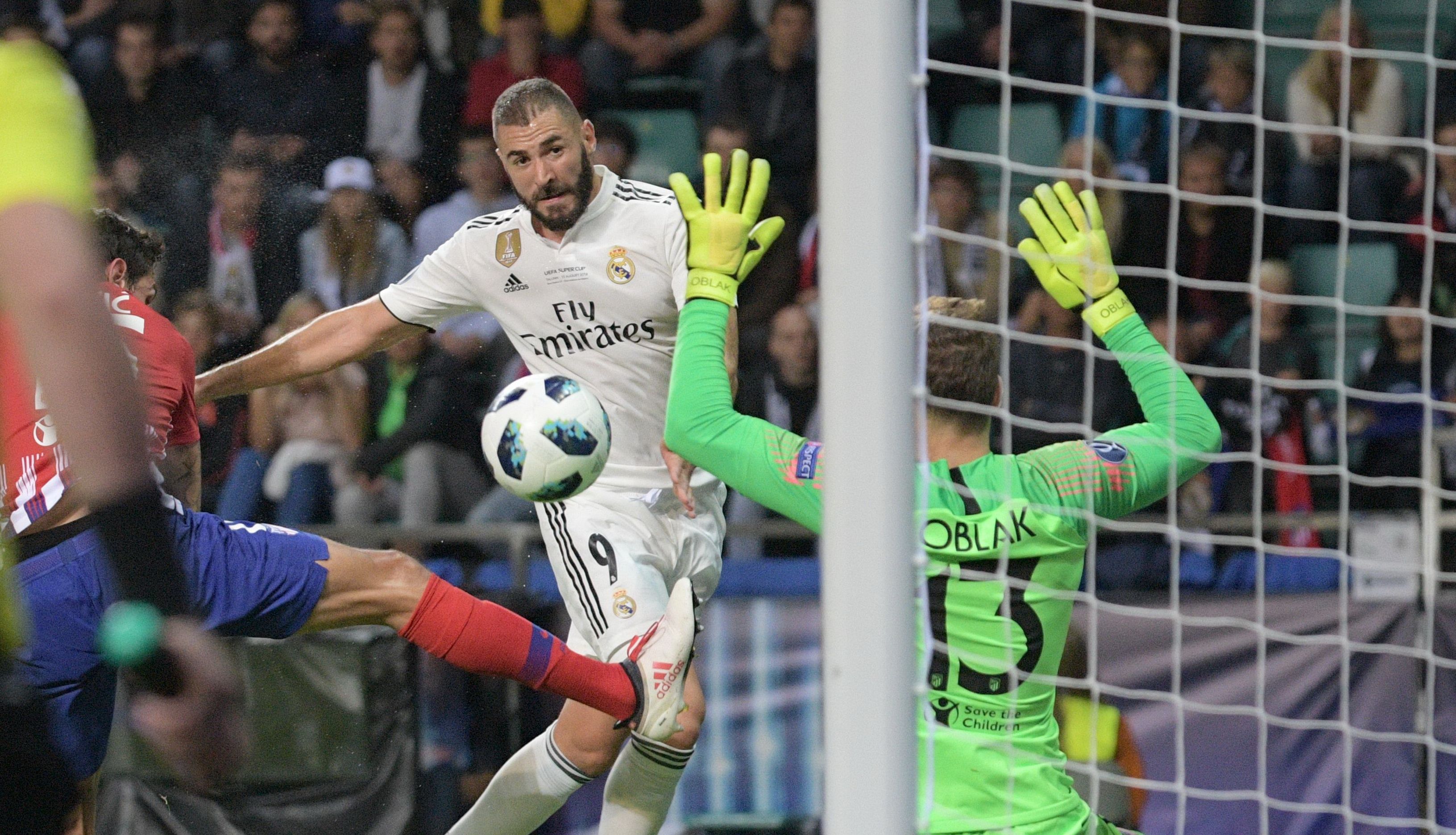 Karim Benzema Real Madrid Atletico Madrid