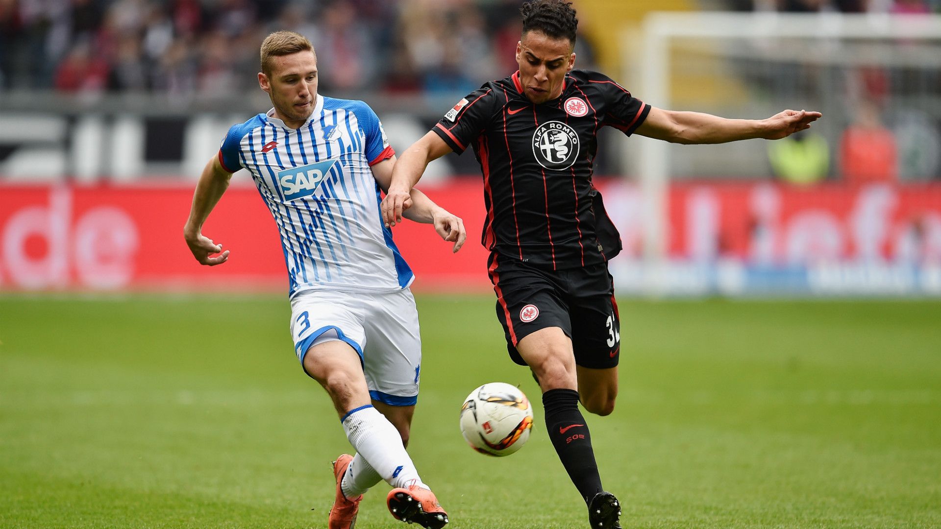 PAVEL KADERABEK HOFFENHEIM ANIS BEN-HATIRA EINTRACHT FRANKFURT GERMAN BUNDESLIGA 09042016