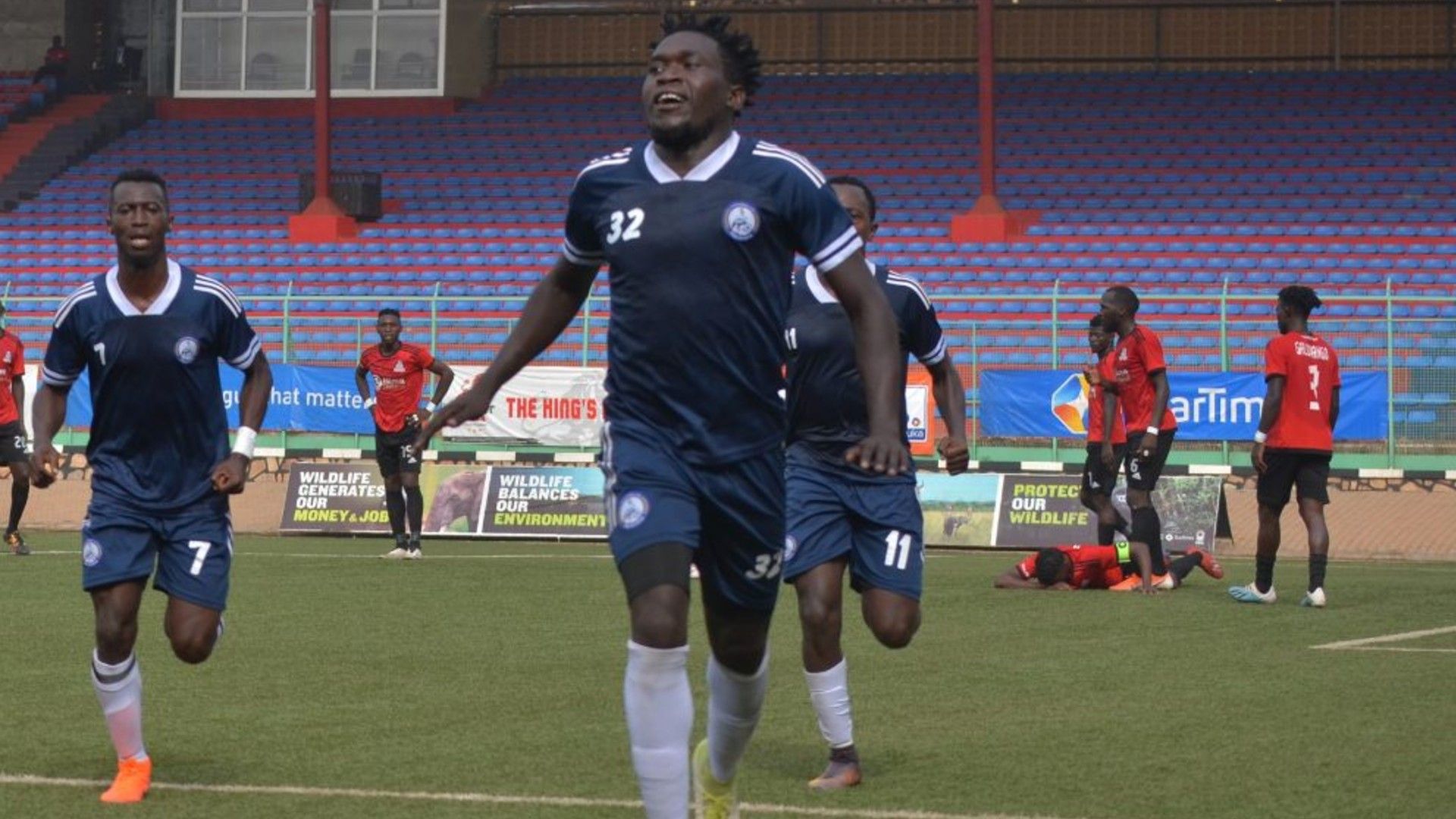 Brian Muluuli of Police FC.