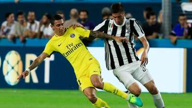 Angel Di Maria Rodrigo Bentancur PSG Juventus International Champions Cup 07262017