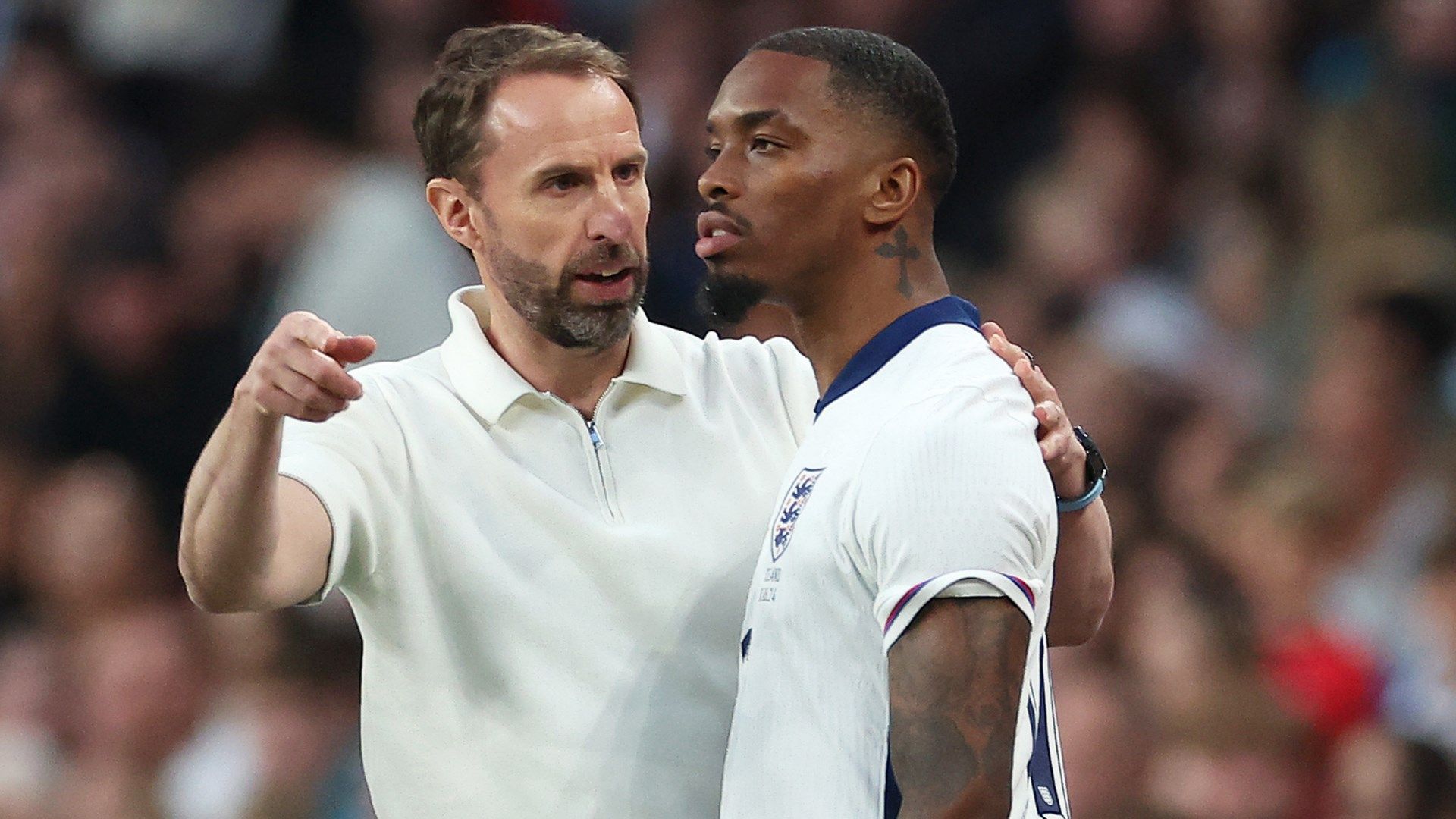 Gareth Southgate Ivan Toney England 2024