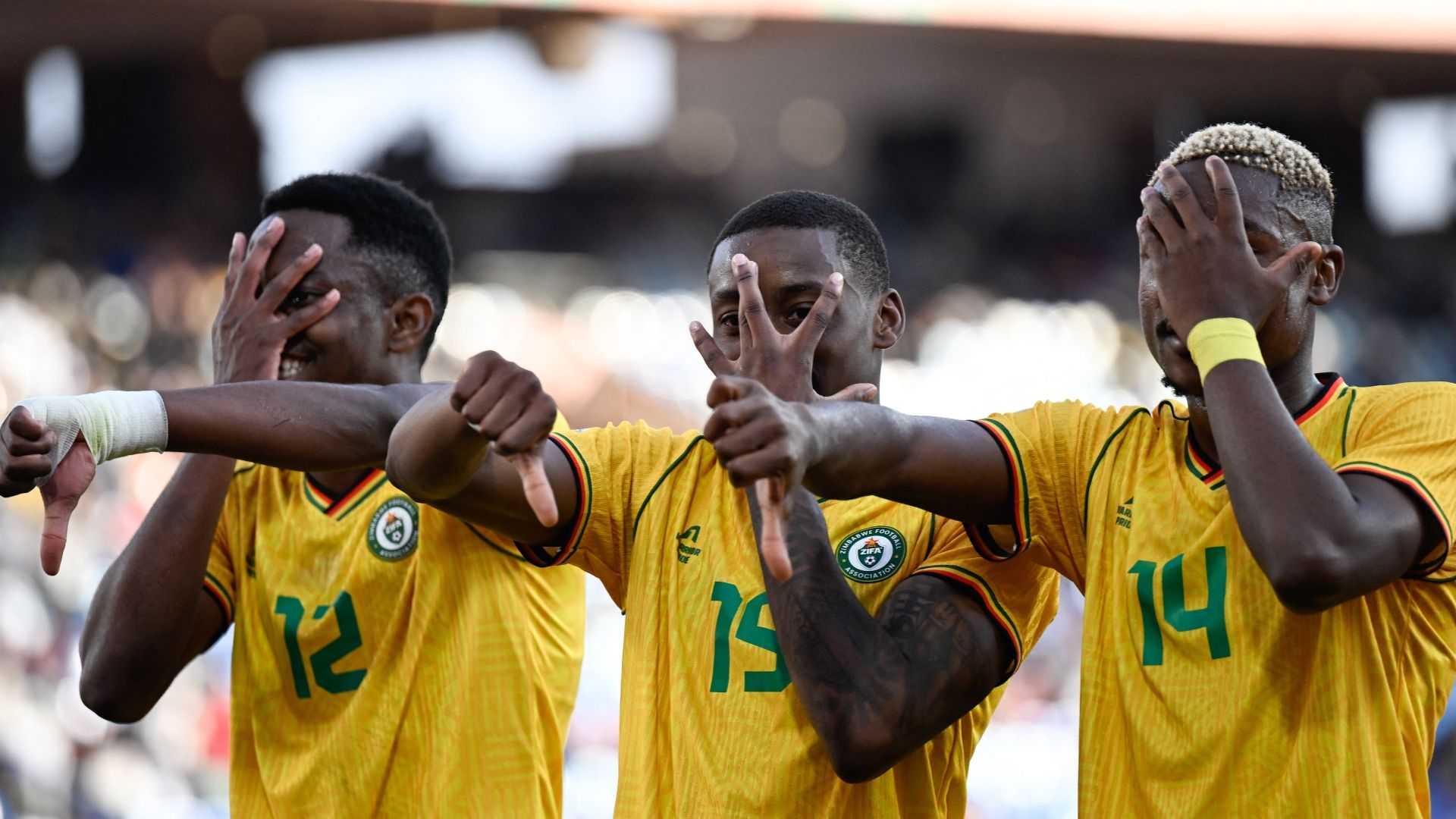 Tawanda Maswanhise, Bill Antonio and Daniel Msendami, Zimbabwe