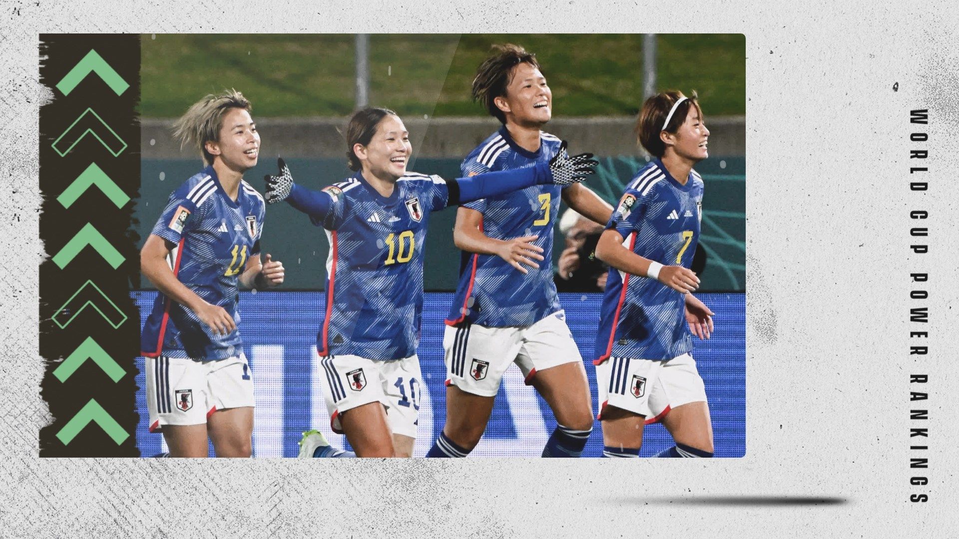 Japan World Cup power rankings up