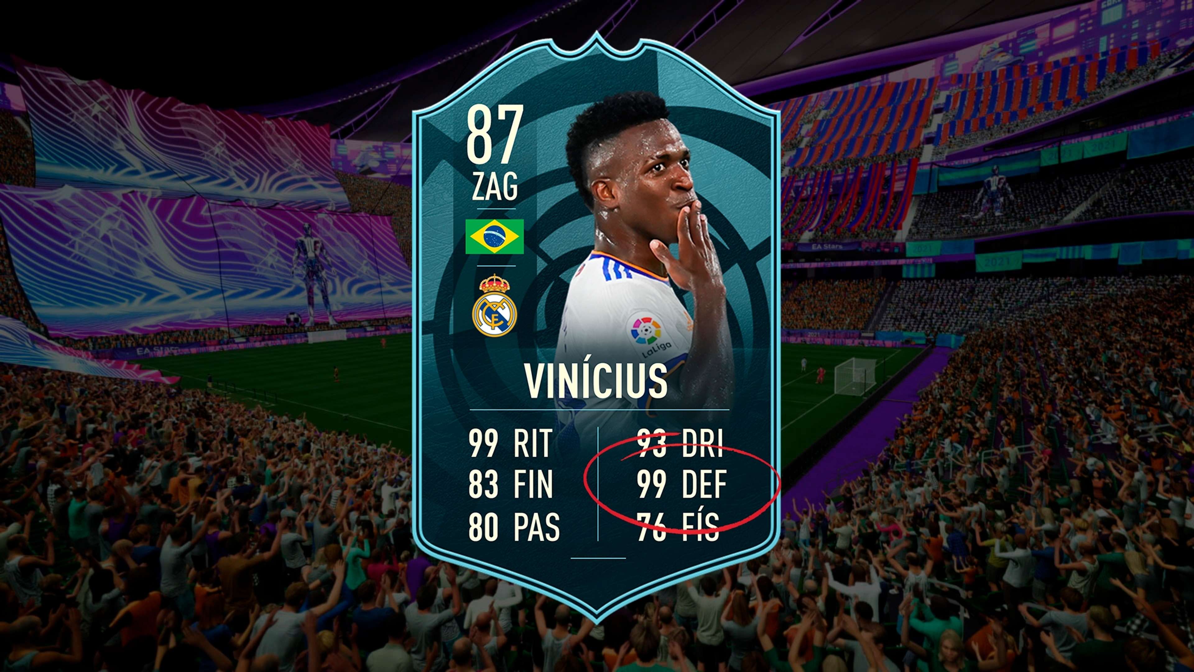Vinicius Jr Defesa FIFA 22