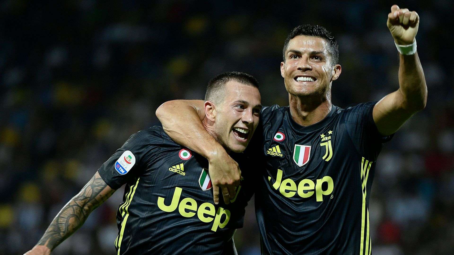 Federico Bernardeschi Cristiano Ronaldo Frosinone Juventus