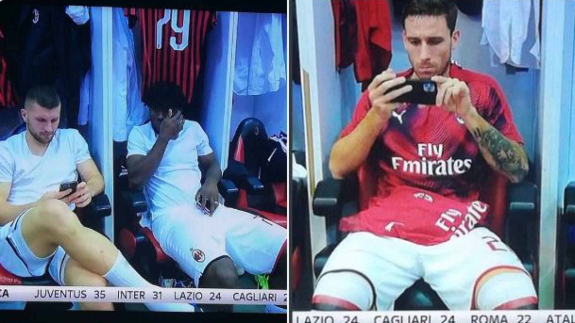 Rebic Kessié Biglia Milan