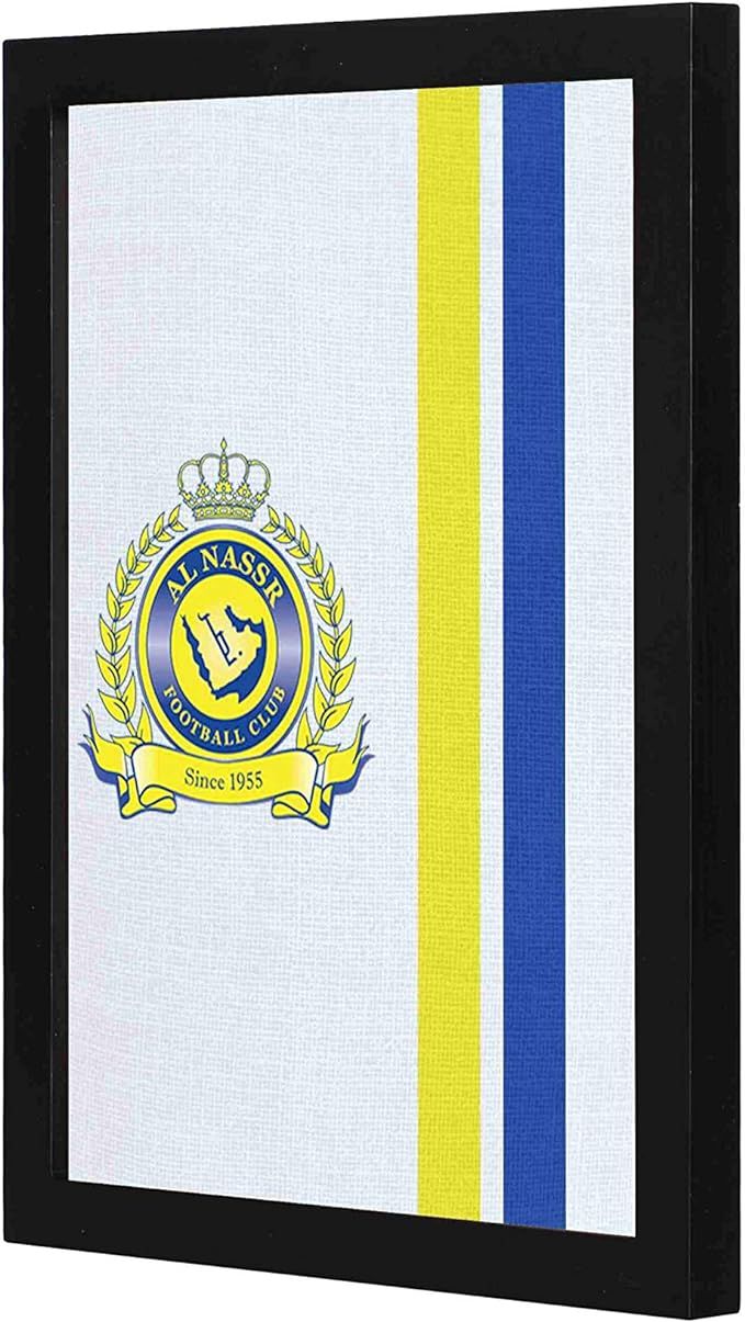 لوحة بشعار نادى النصر السعودى