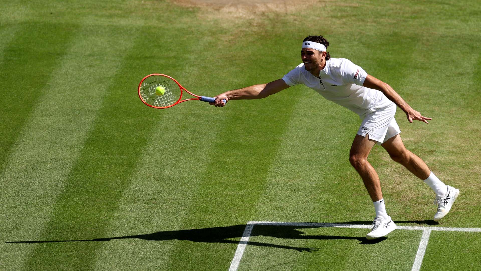 Taylor Fritz of United States Wimbledon 2025