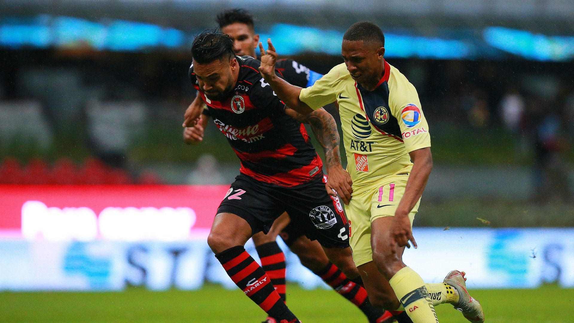 América Xolos Tijuana Julián Velázquez Andrés Ibarguen