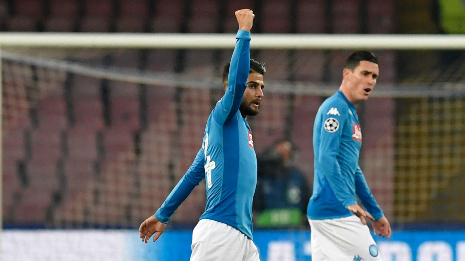 Insigne Napoli Shakhtar Champions League