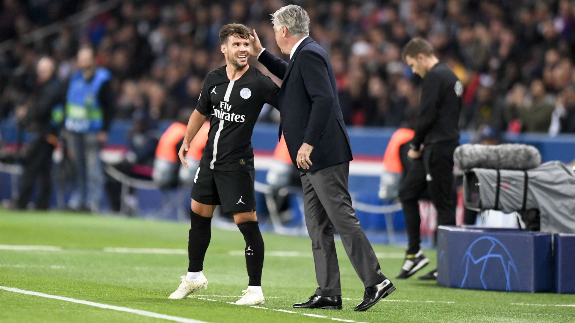 ONLY GERMANY Juan Bernat Carlo Ancelotti PSG Napoli 2019