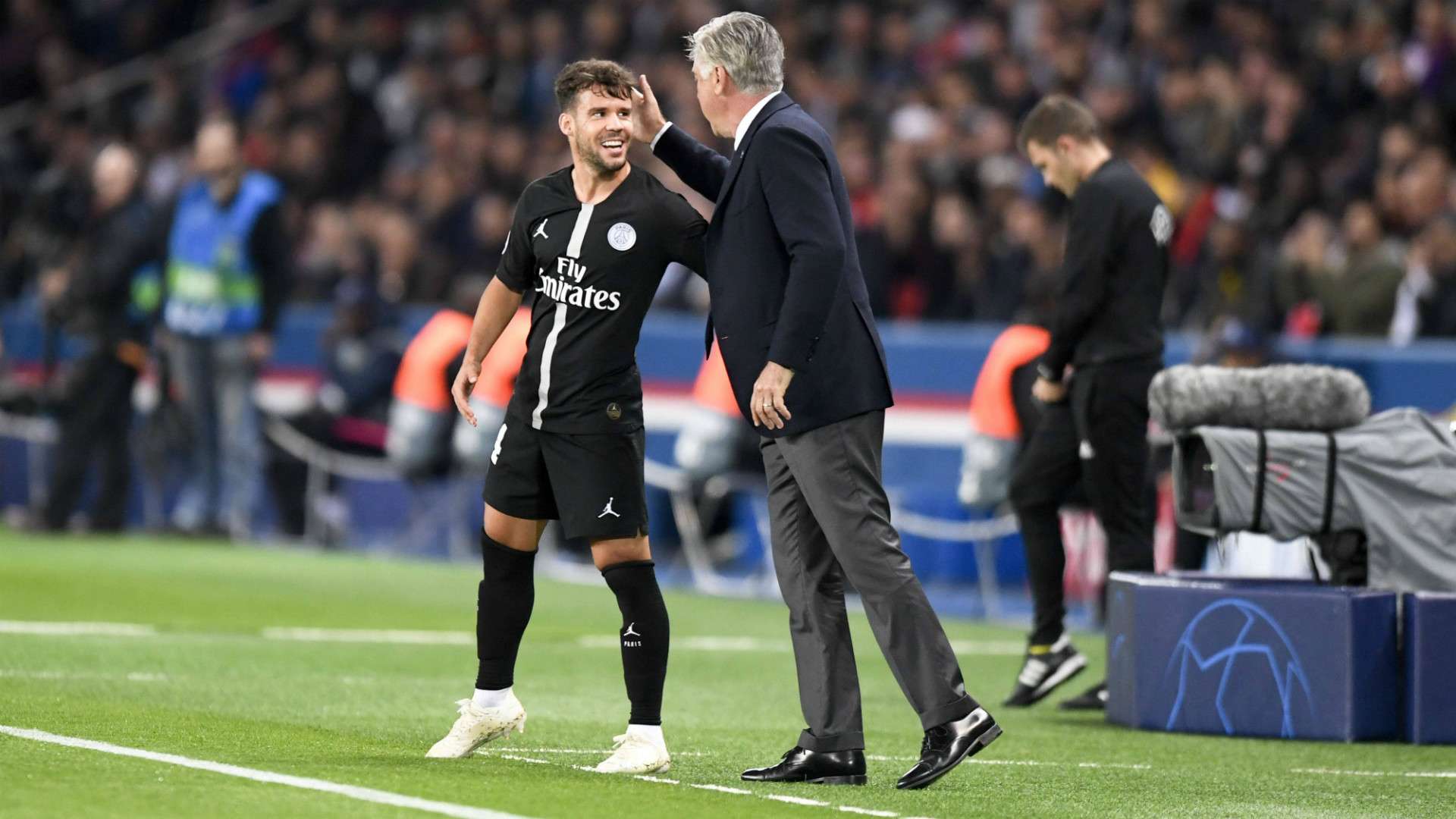 ONLY GERMANY Juan Bernat Carlo Ancelotti PSG Napoli 2019