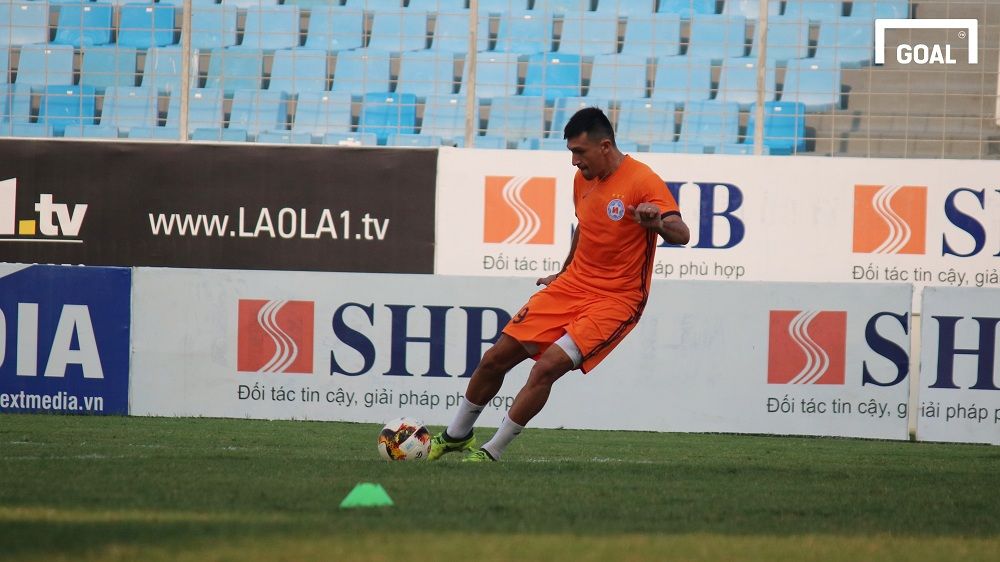 SHB Đà Nẵng tập luyện chiều 27/10