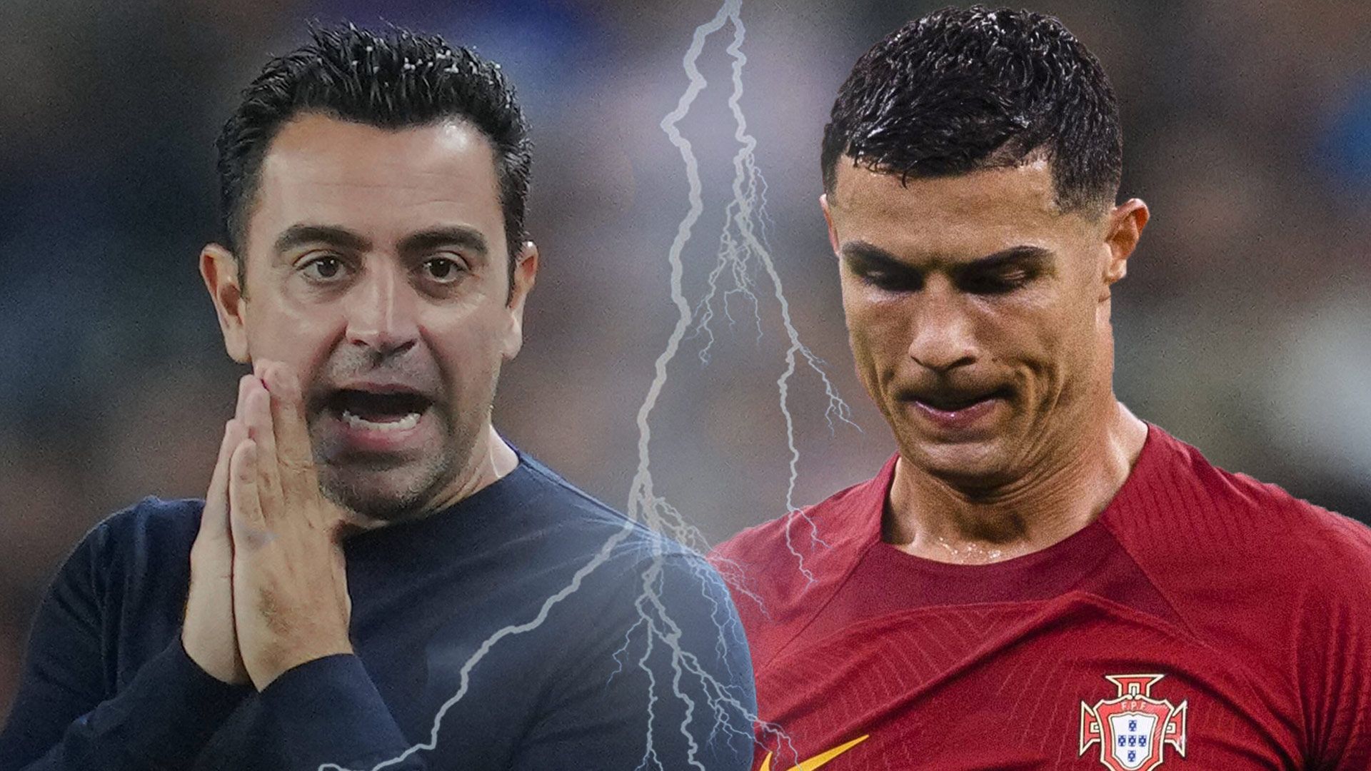 GFX Xavi Cristiano Ronaldo