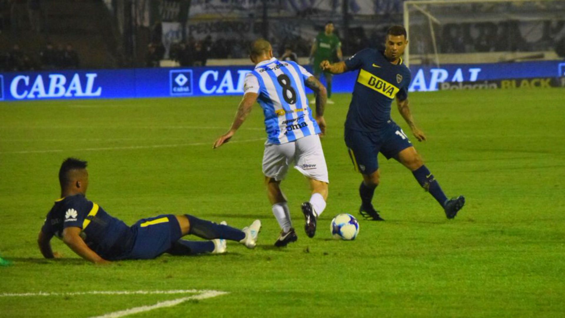 Edwin Cardona Boca Gimnasia y Tiro Copa Argentina 14082017