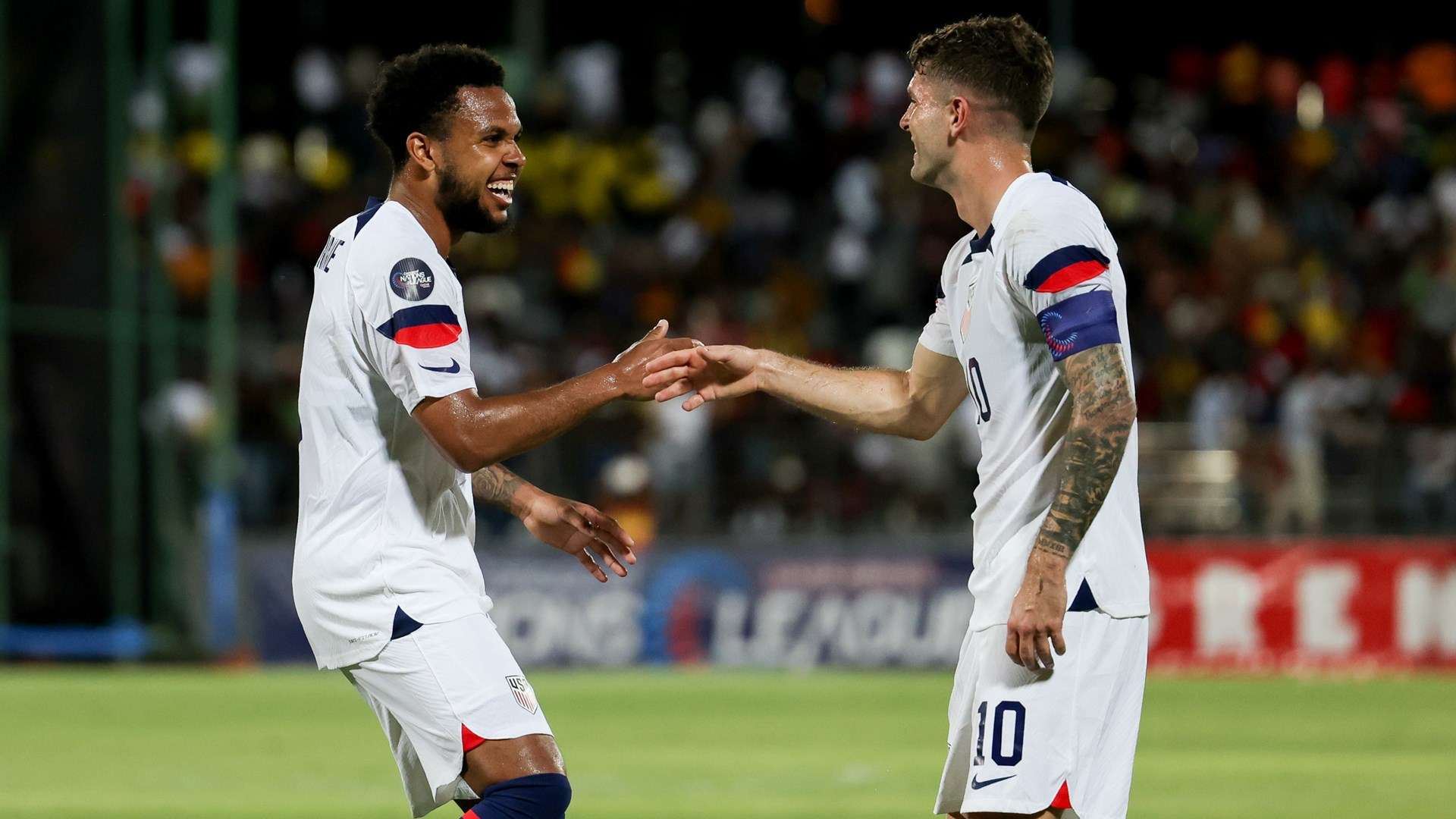 Weston McKennie Christian Pulisic USMNT 2022-23