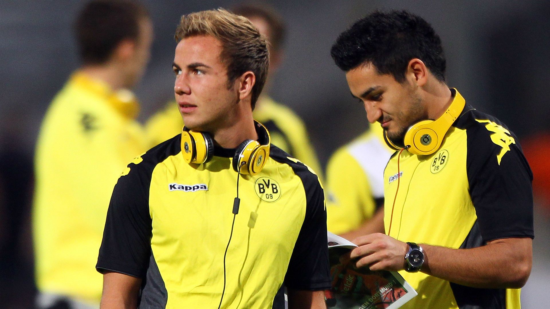 MARIO GÖTZE ILKAY GÜNDOGAN BORUSSIA DORTMUND 2011