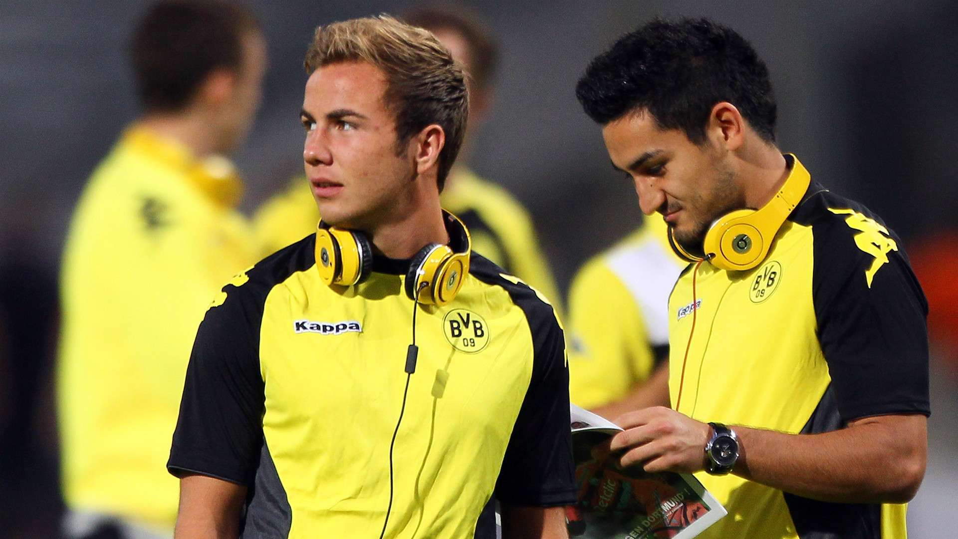 MARIO GÖTZE ILKAY GÜNDOGAN BORUSSIA DORTMUND 2011