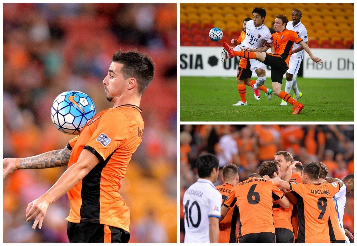 Jamie Maclaren Corey Brown Brisbane Roar v Kashima Antlers AFC Champions League 12042017