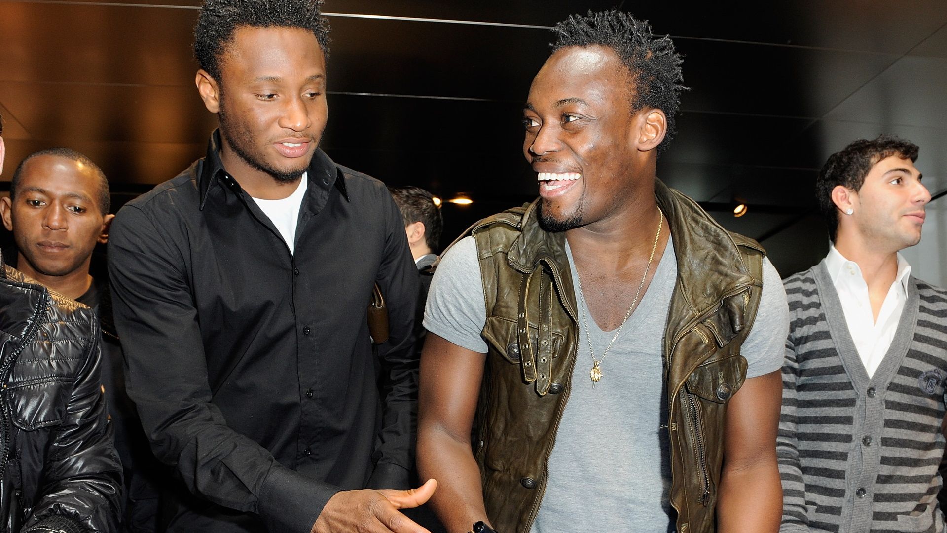 John Obi Mikel and Michael Essien