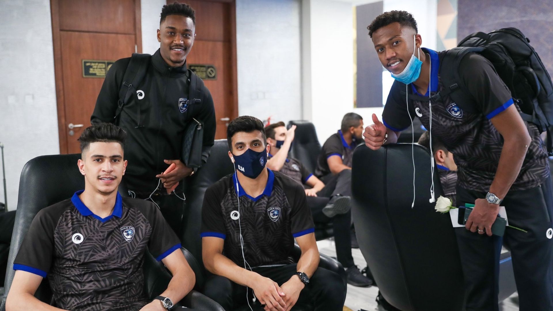 بعثة الهلال تصل قطر