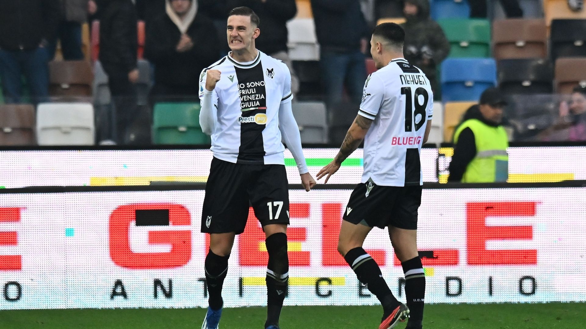 Lorenzo Lucca Udinese Bologna 30122023