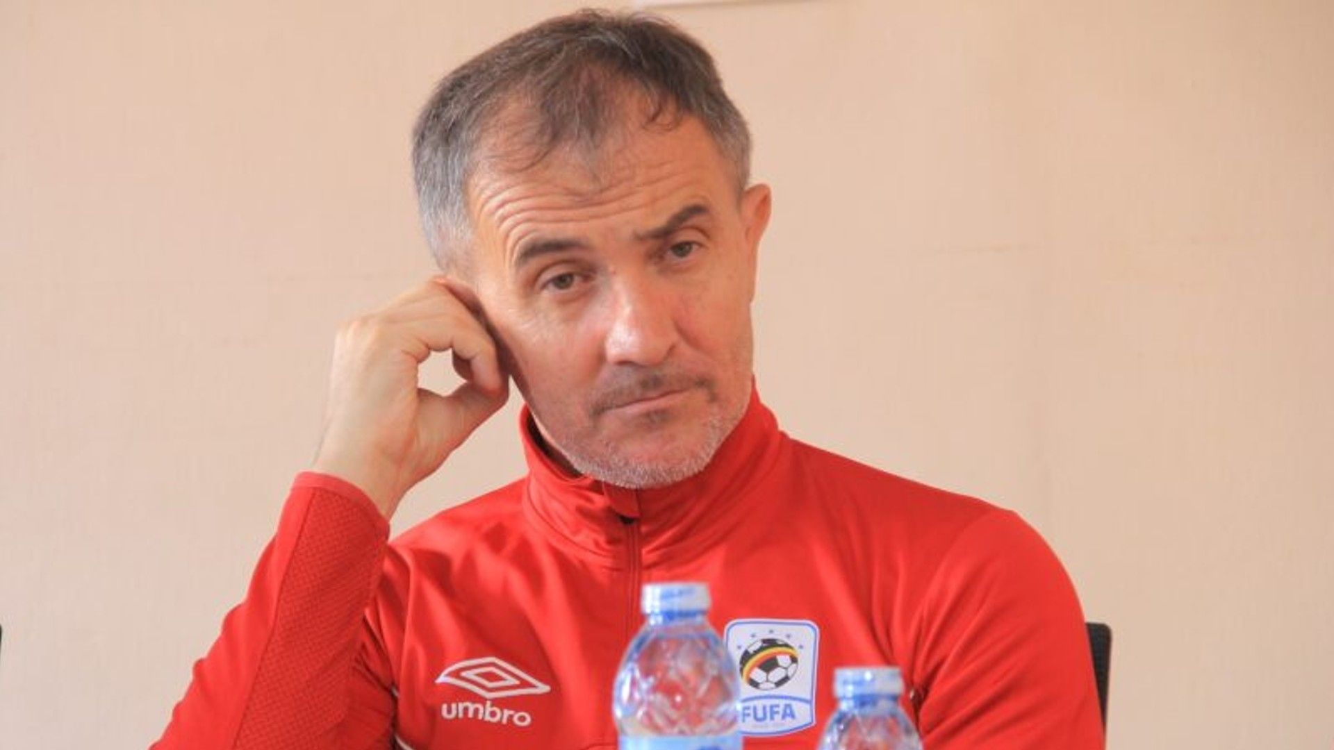 Uganda Cranes Head coach Milutin Sredojevic.