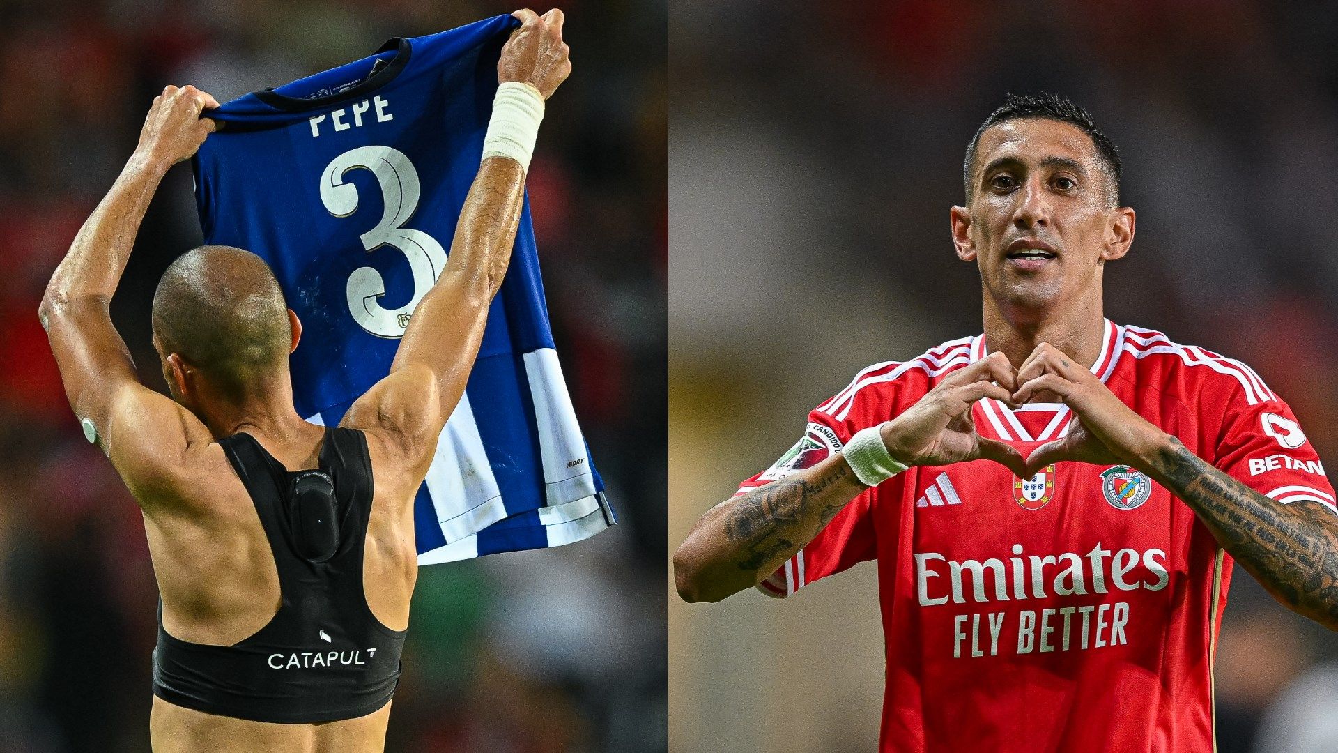 Di Maria Pepe Benfica Porto Portugal Supercup 2023
