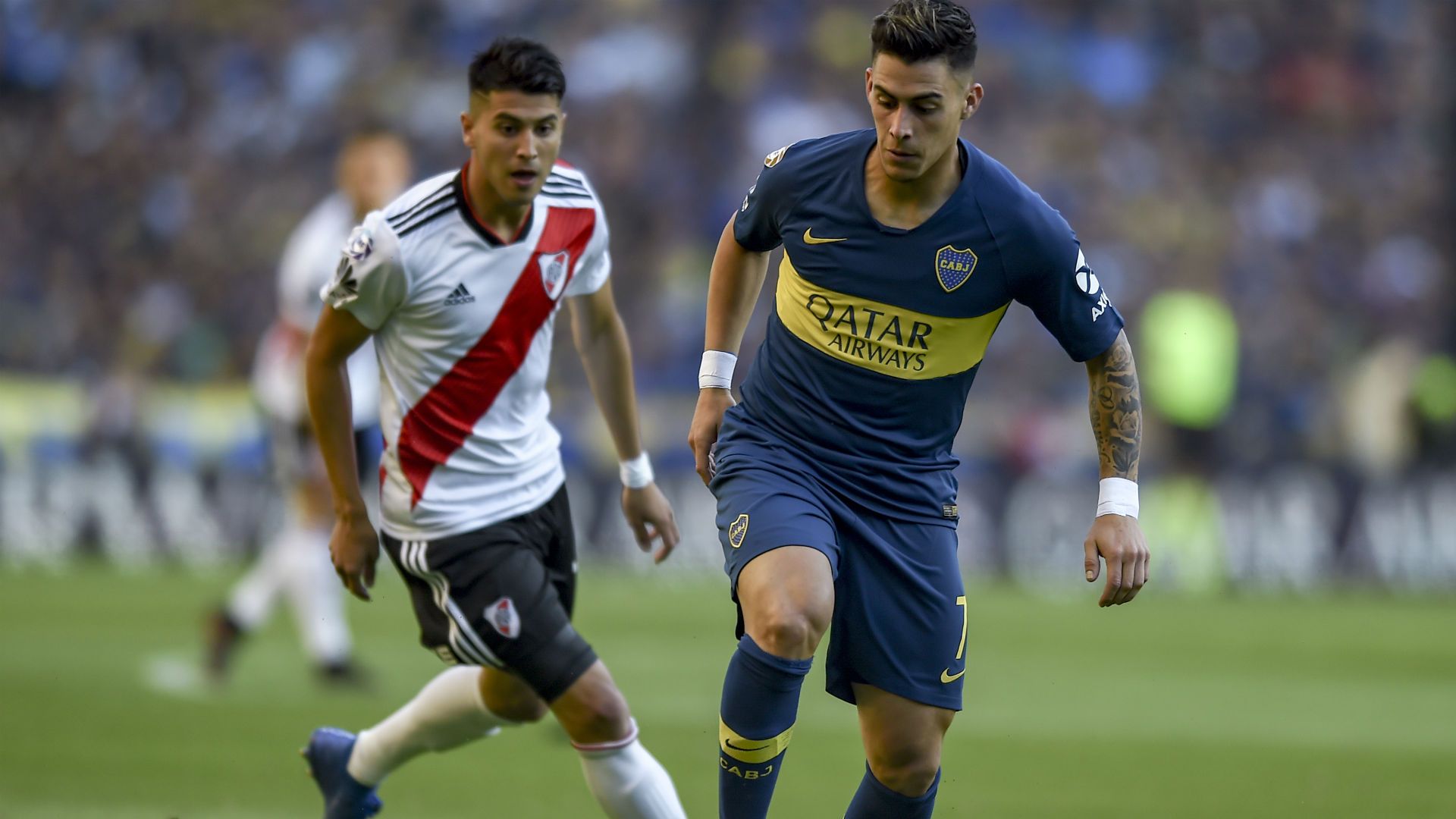 Exequiel Palacios Pavon Boca River Superclasico Superliga 23092018