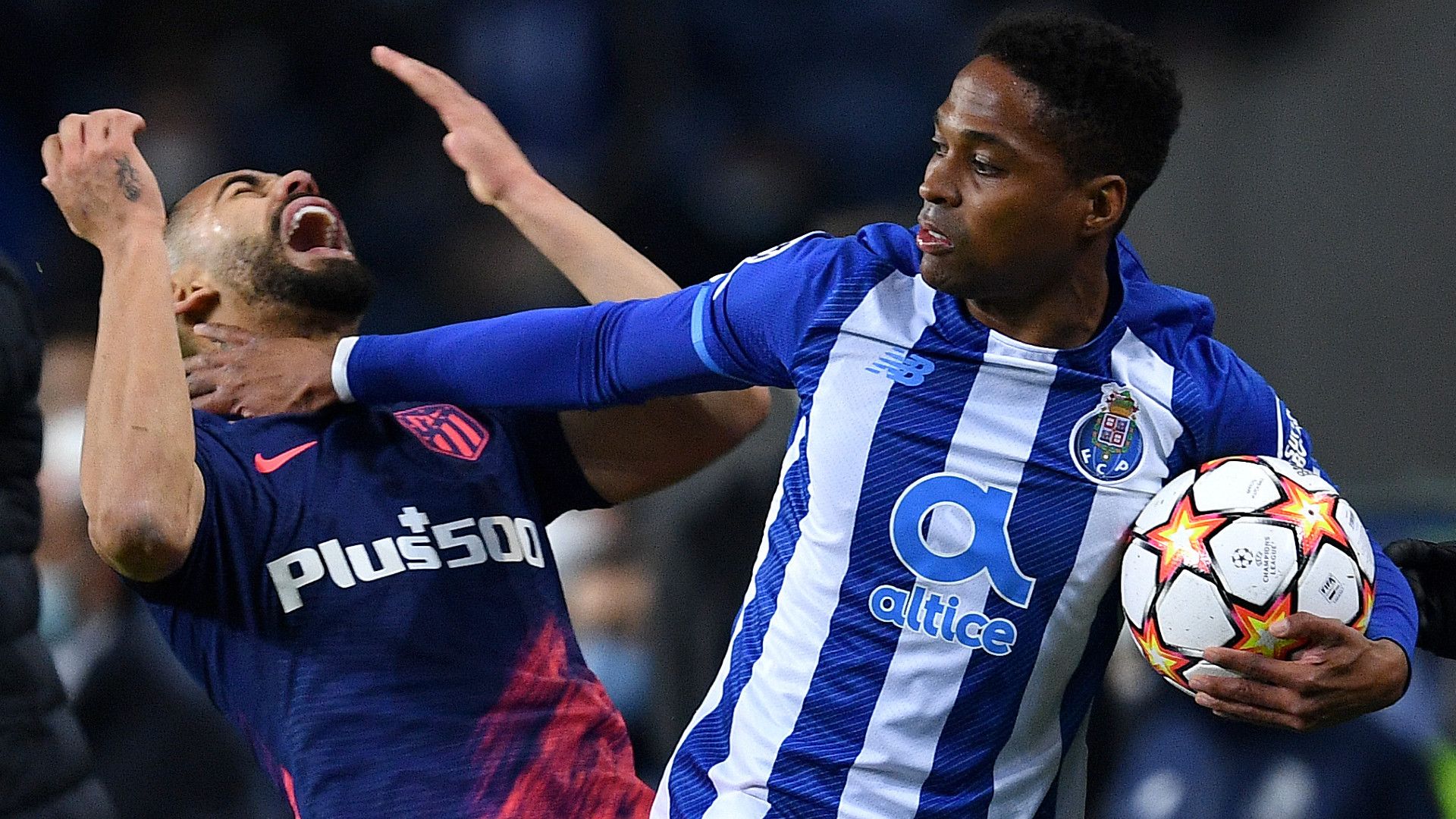 MATHEUS CUNHA ATLETICO MADRID WENDELL PORTO CHAMPIONS LEAGUE 07122021