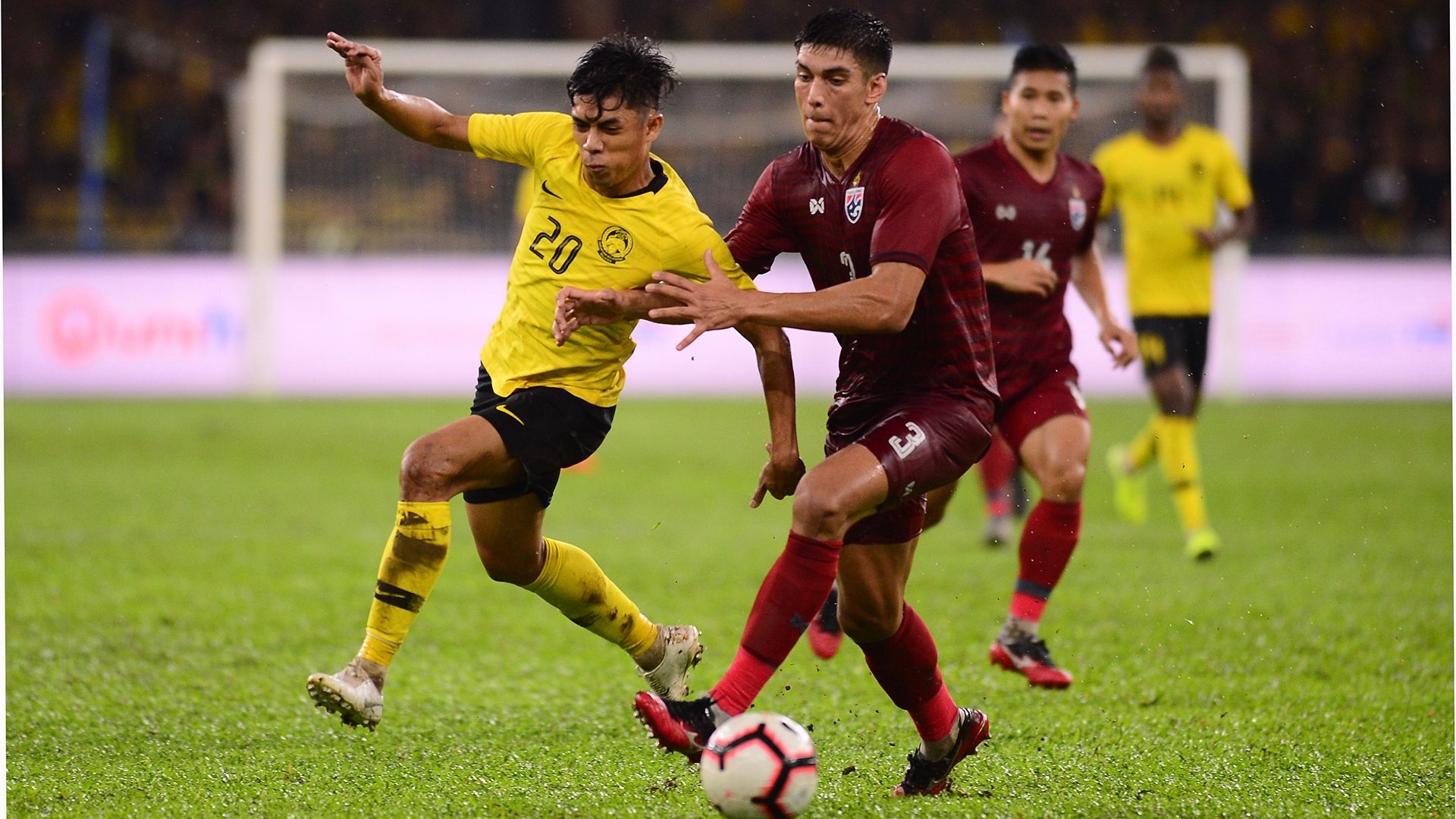Syafiq Ahmad, Malaysia v Thailand, 2022 World Cup qualifier, 14 Nov 2019
