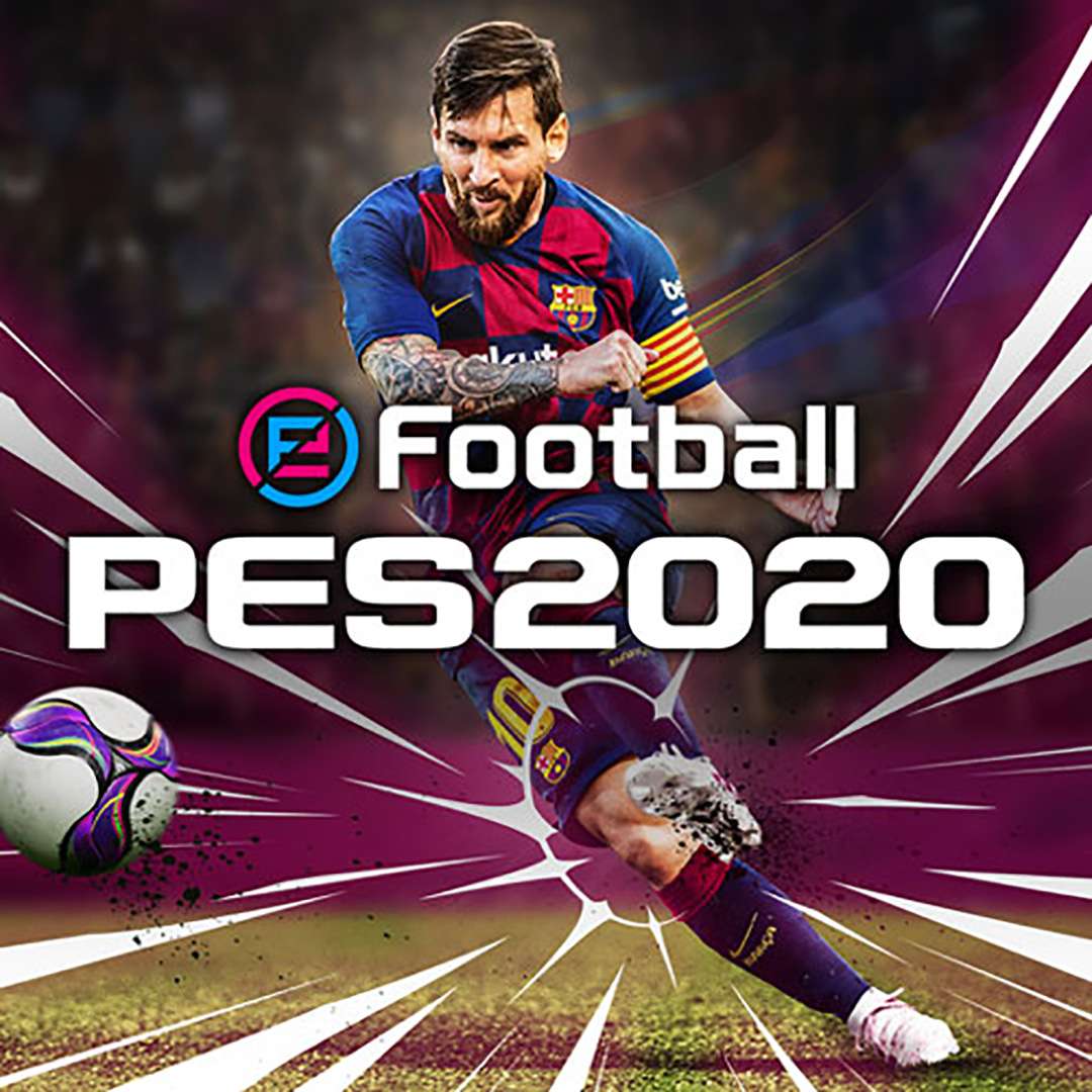 1080x1080 eFootball PES 2020 cover Lionel Messi