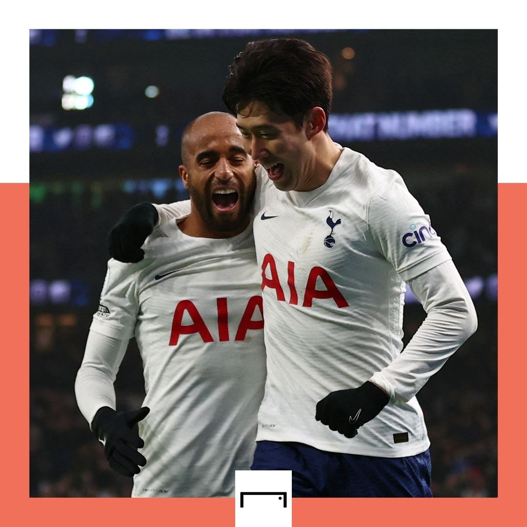 Lucas Moura Son Heung-min Tottenham GFX 