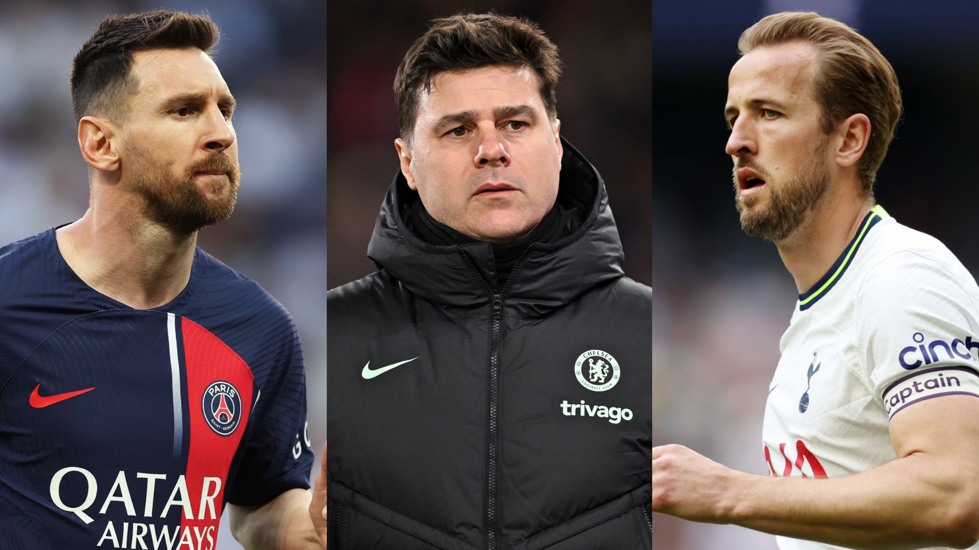 Mauricio Pochettino Lionel Messi Harry Kane