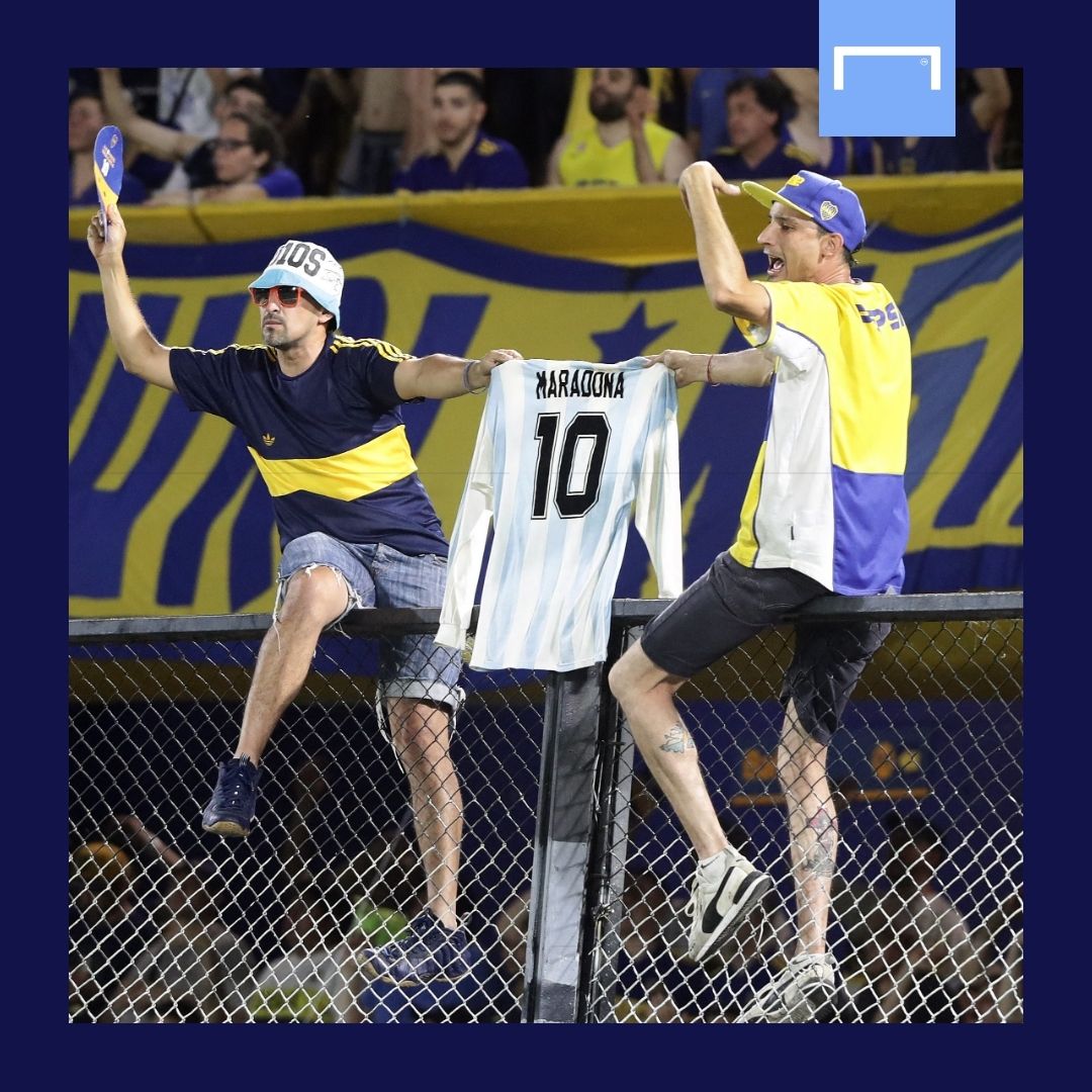 Diego Maradona Tribute GFX Boca Juniors