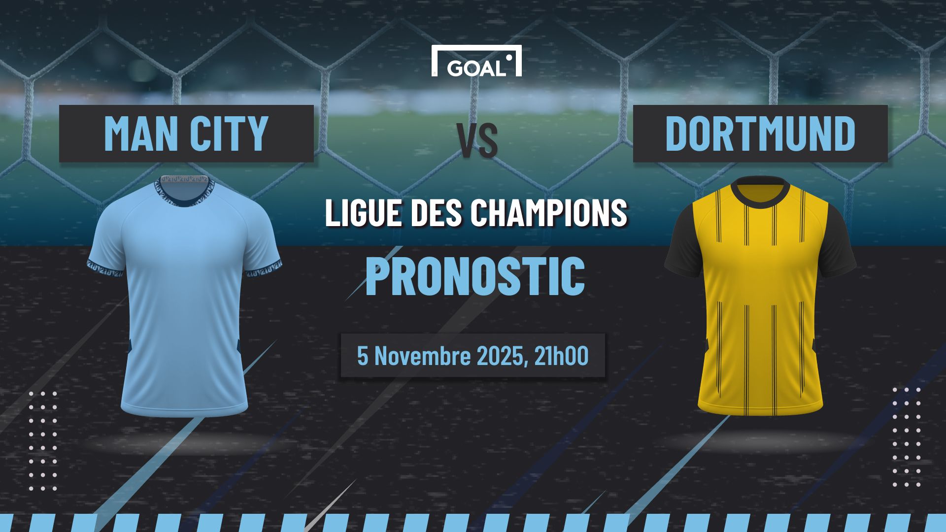 Pronostic Man City vs Borussia Dortmund