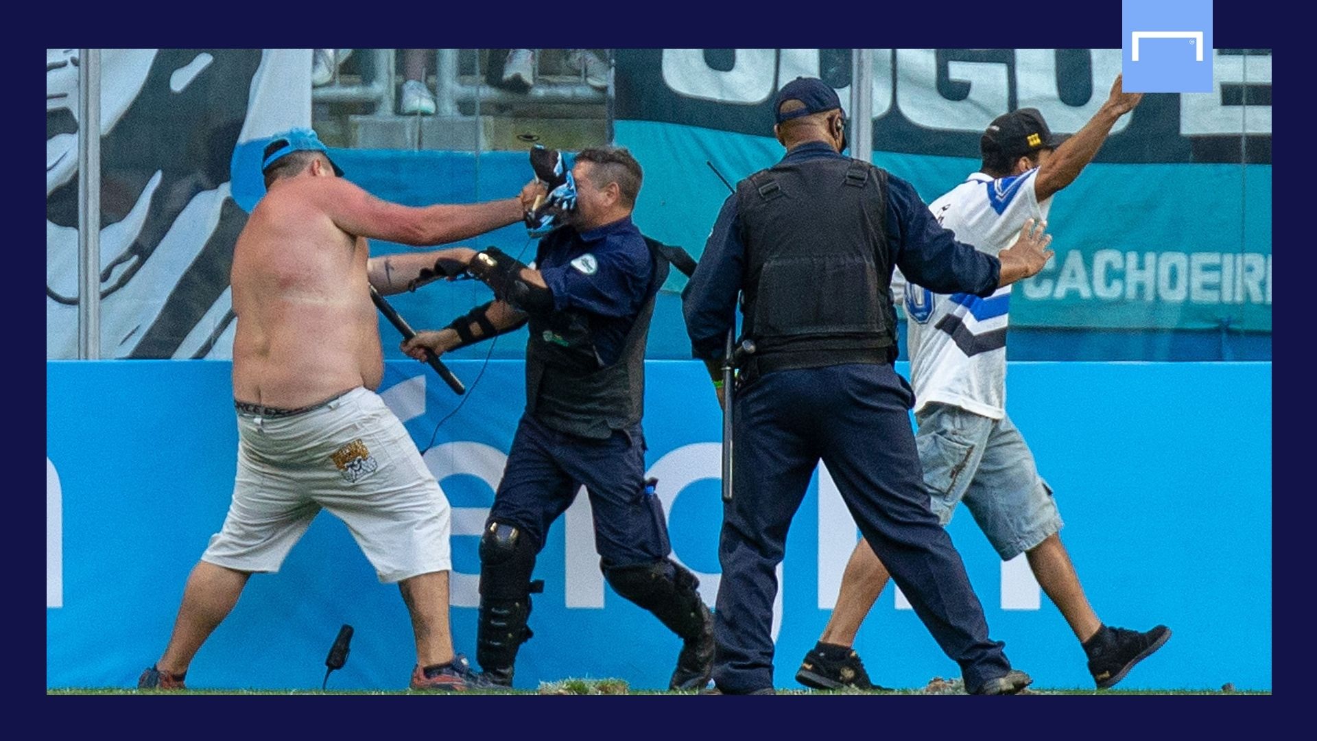 Gremio fan riot GFX
