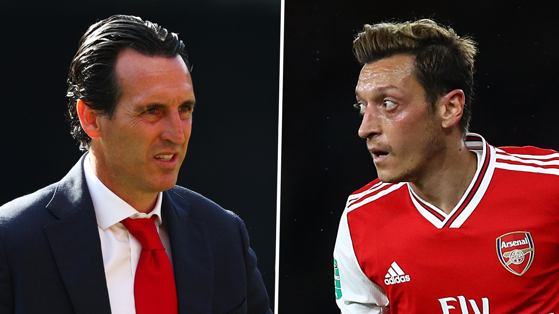 Unai Emery, Mesut Ozil, Arsenal