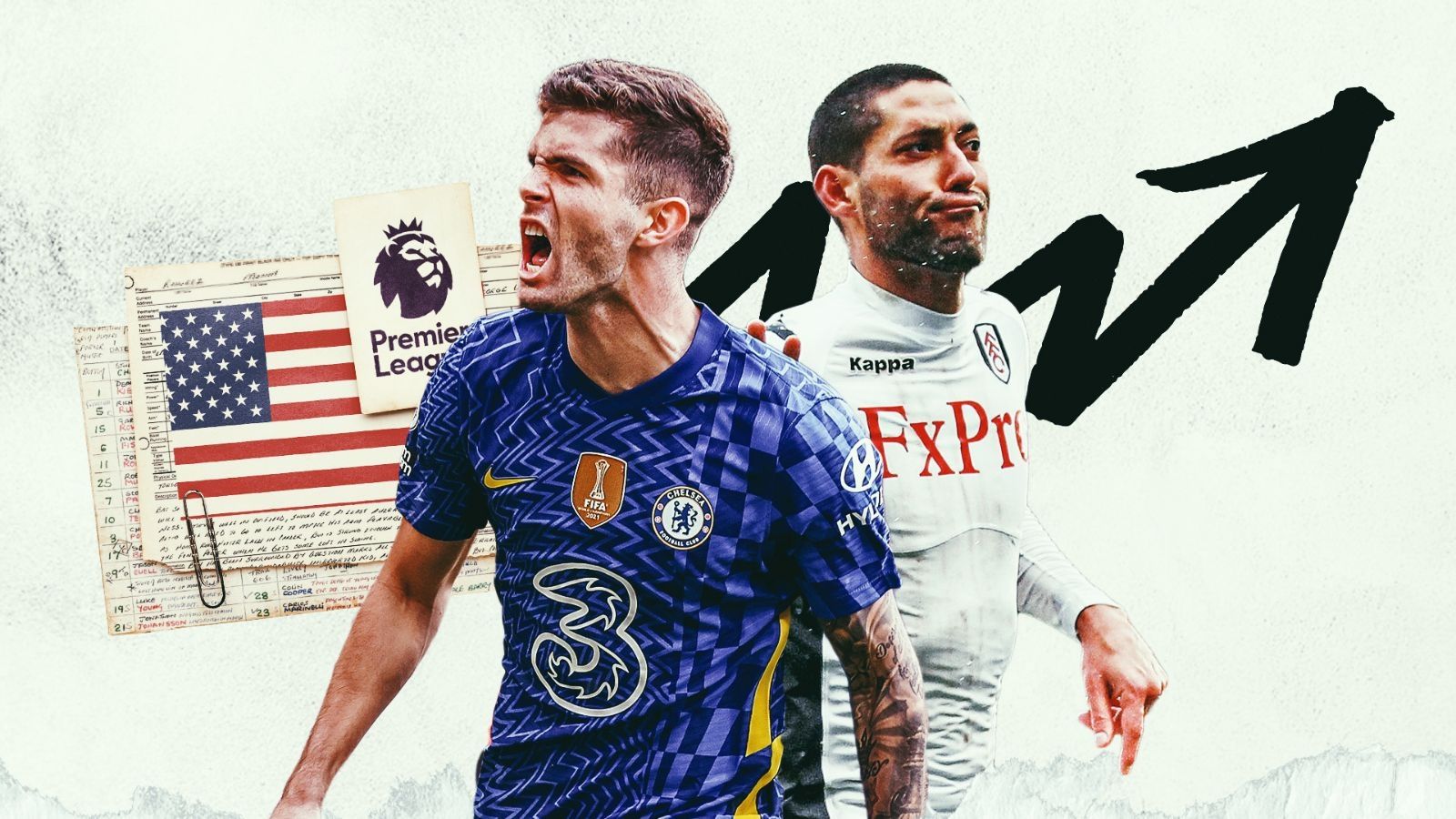 Dempsey Pulisic Premier League GFX