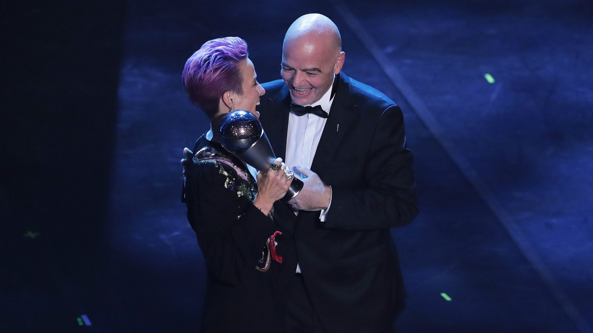 rapinoe usa infantino