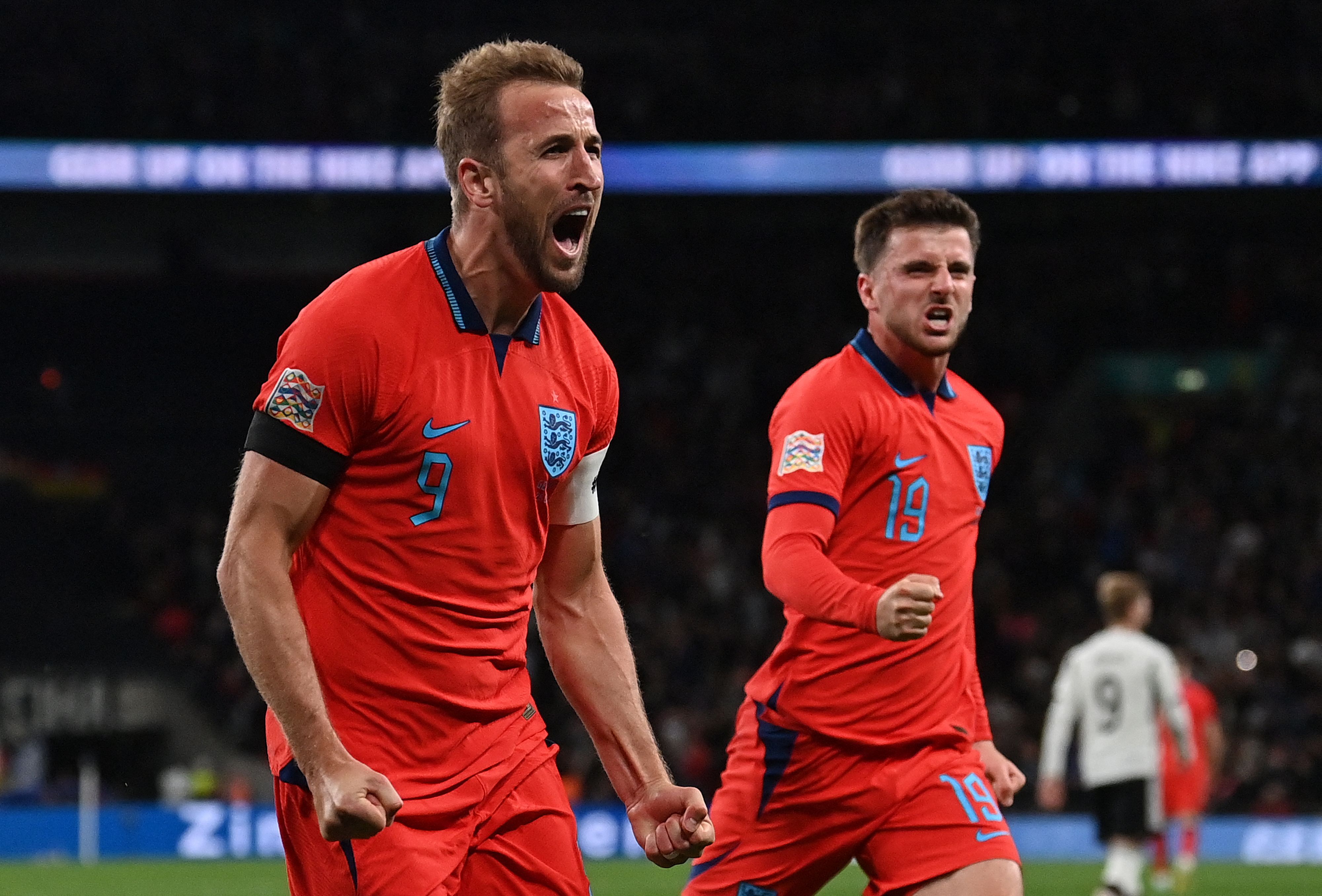 Harry Kane England Germany Nations League 2022