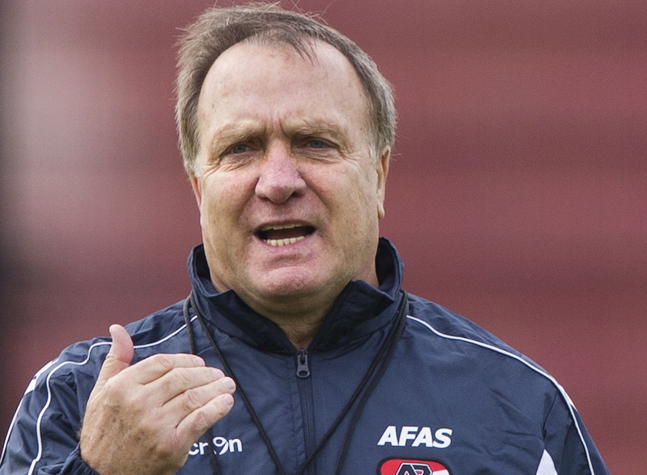 AZ coach Dick Advocaat