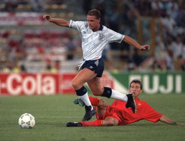 Paul Gascoigne vs Belgium