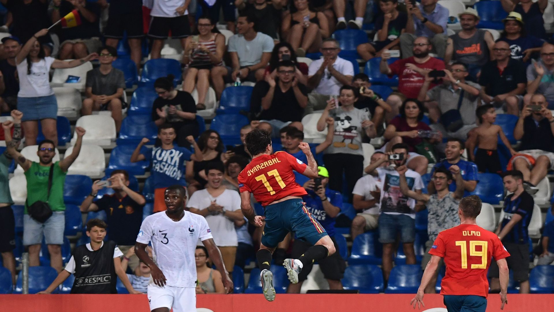 Mikel Oyarzabal Spain U21France U21 EuroU 21 27062019