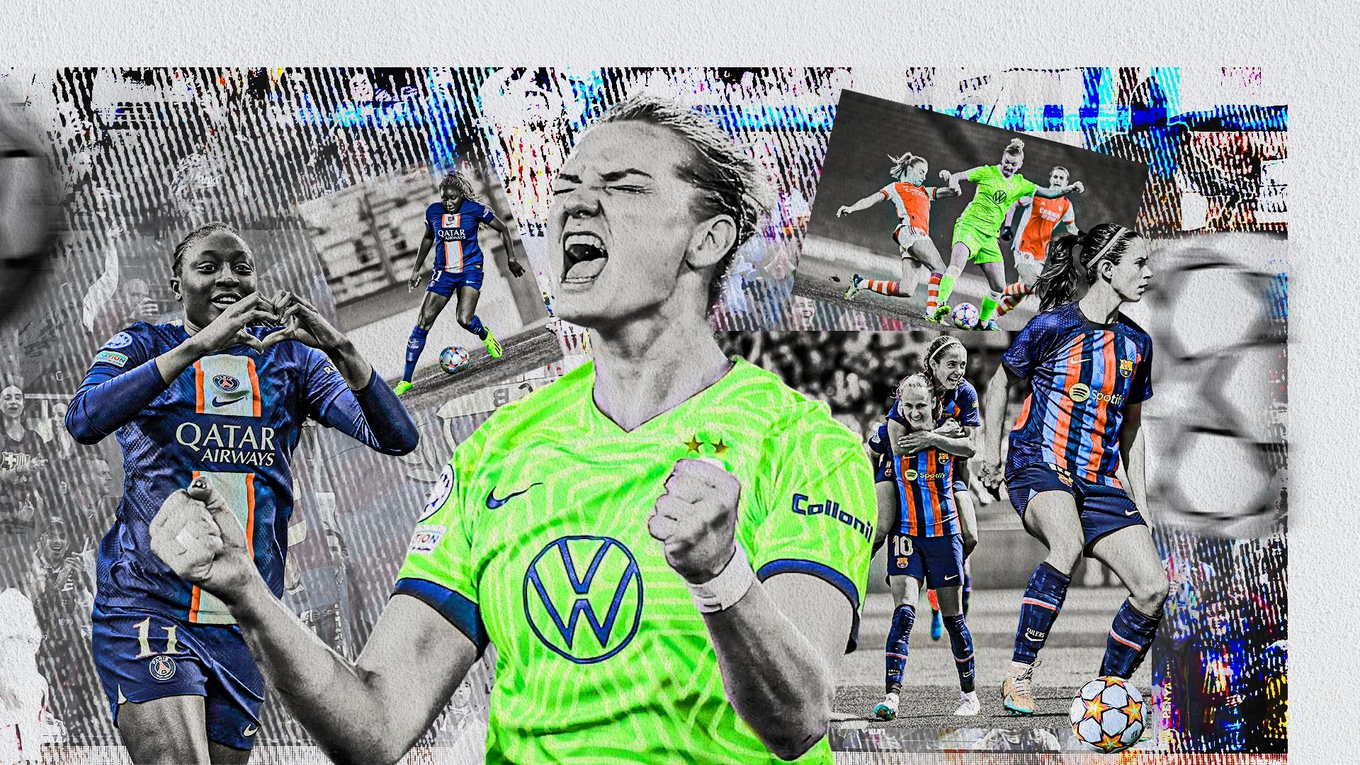 Women's European Team of the Season GFX