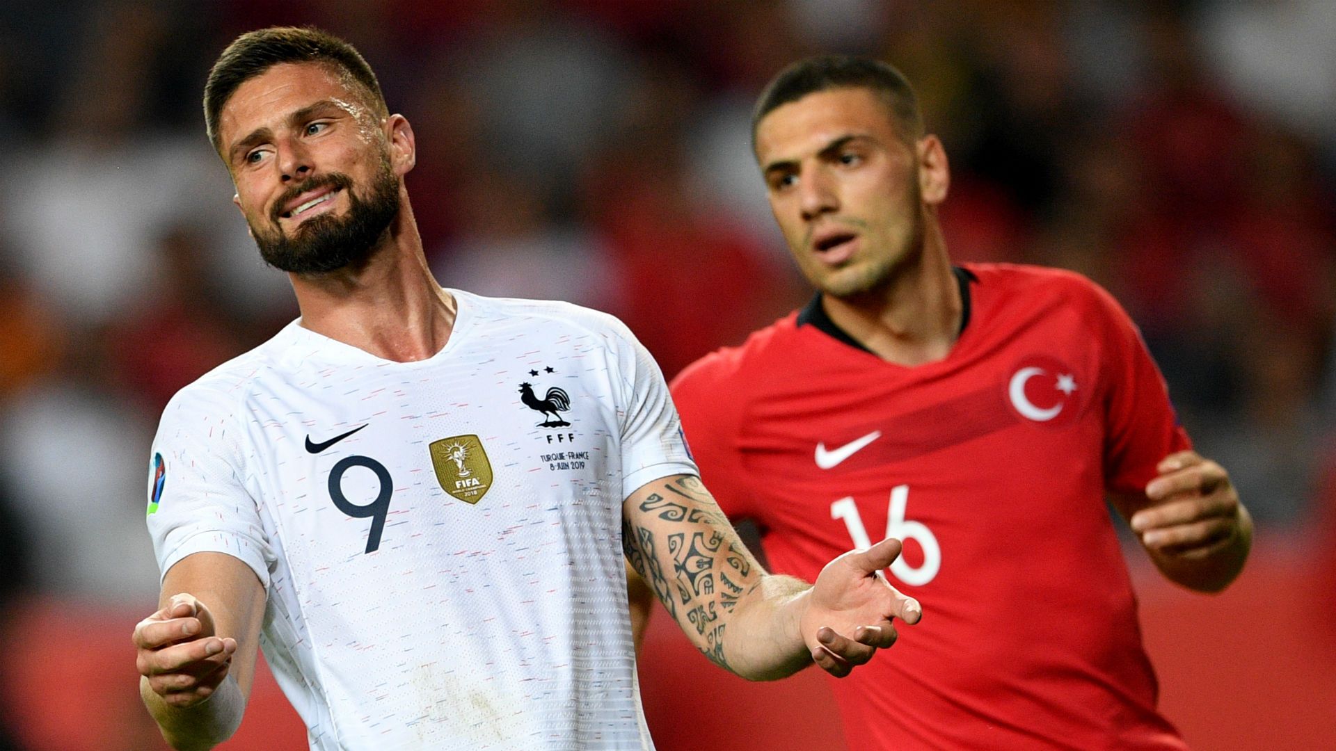 Olivier Giroud France Turkey Euro 2020 qualifying 2019