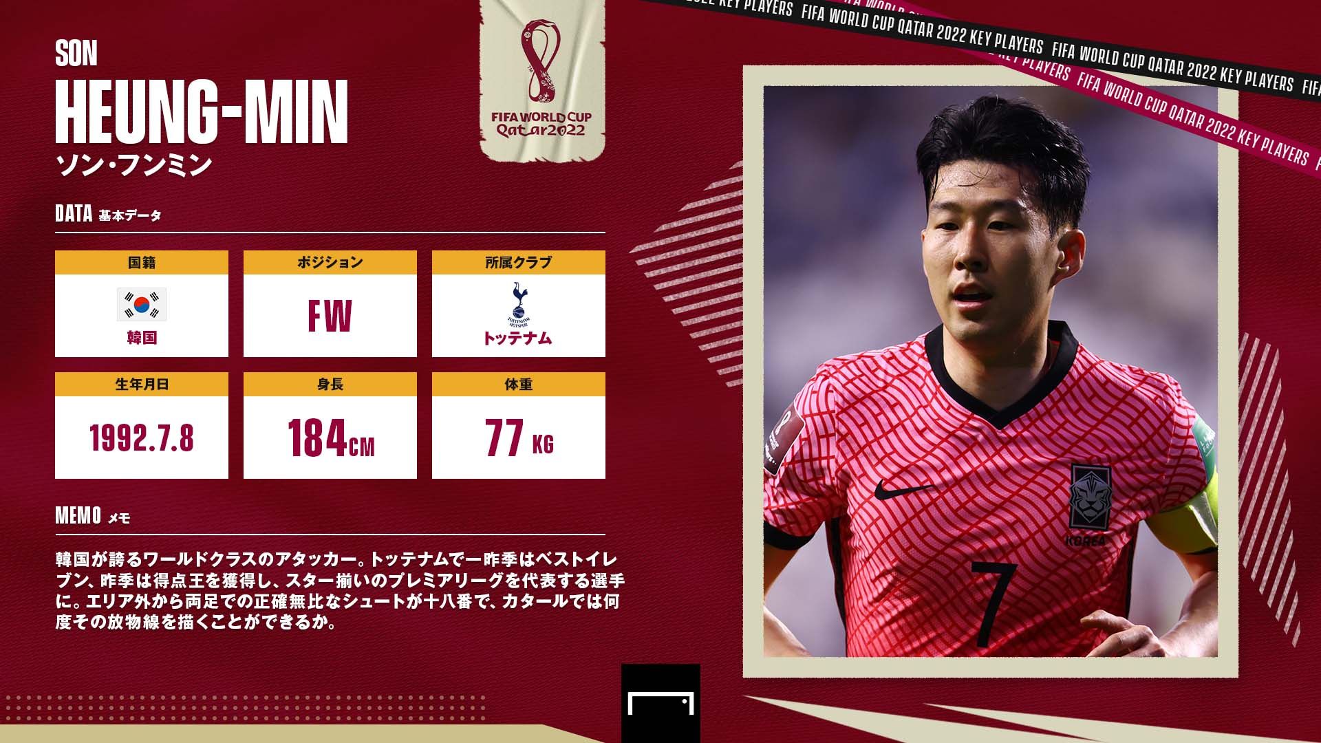 son World Cup Pick Up Player
