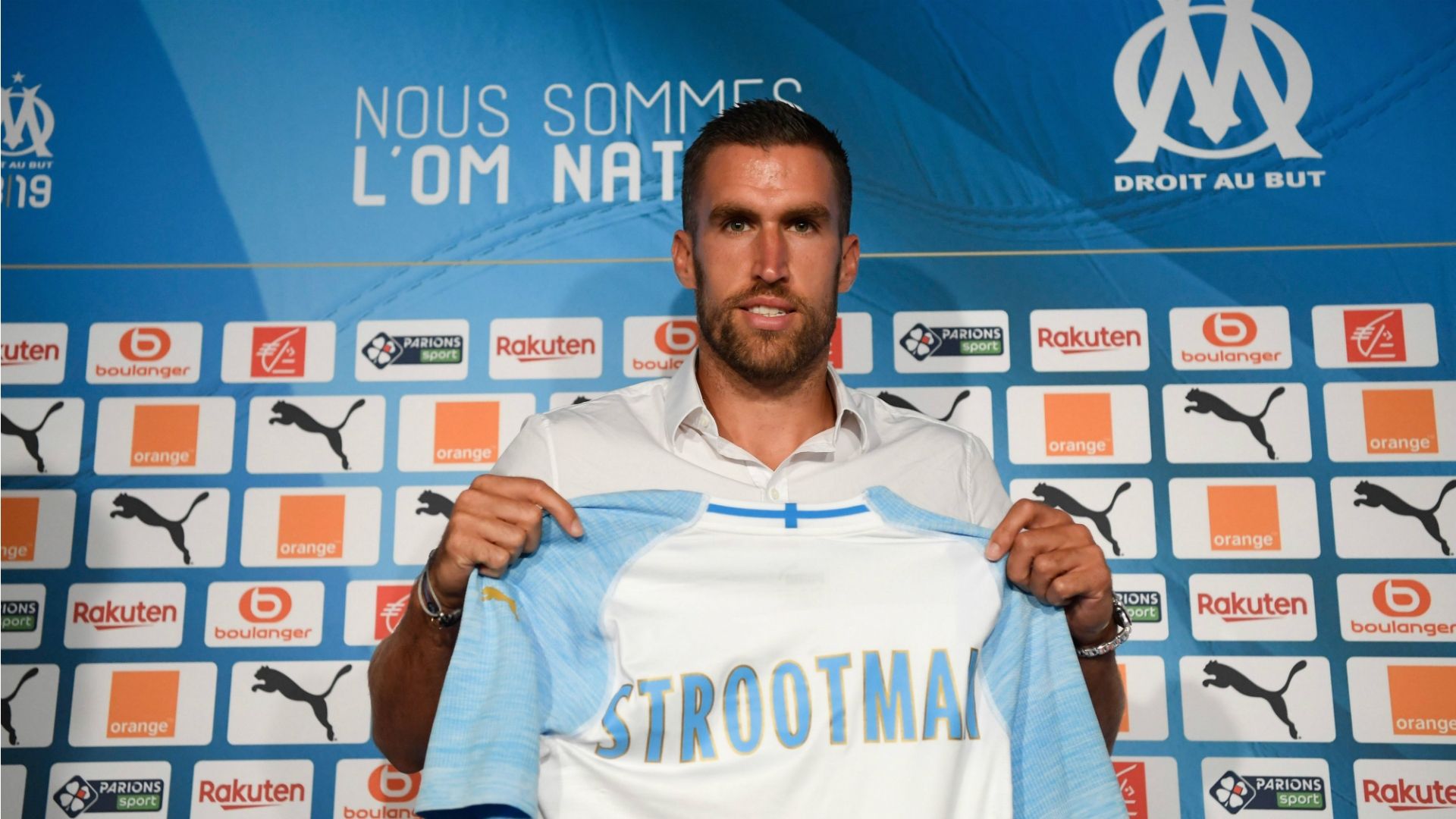Kevin Strootman, Olympique Marseille, 08282018